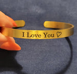 Load image into Gallery viewer, I Love You Bracelets
